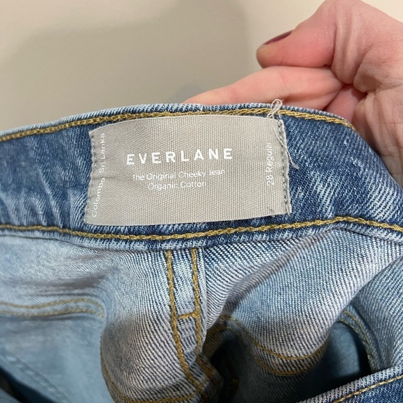 Everlane‎ Original Cheeky Jeans sz 28 - Picture 7 of 8